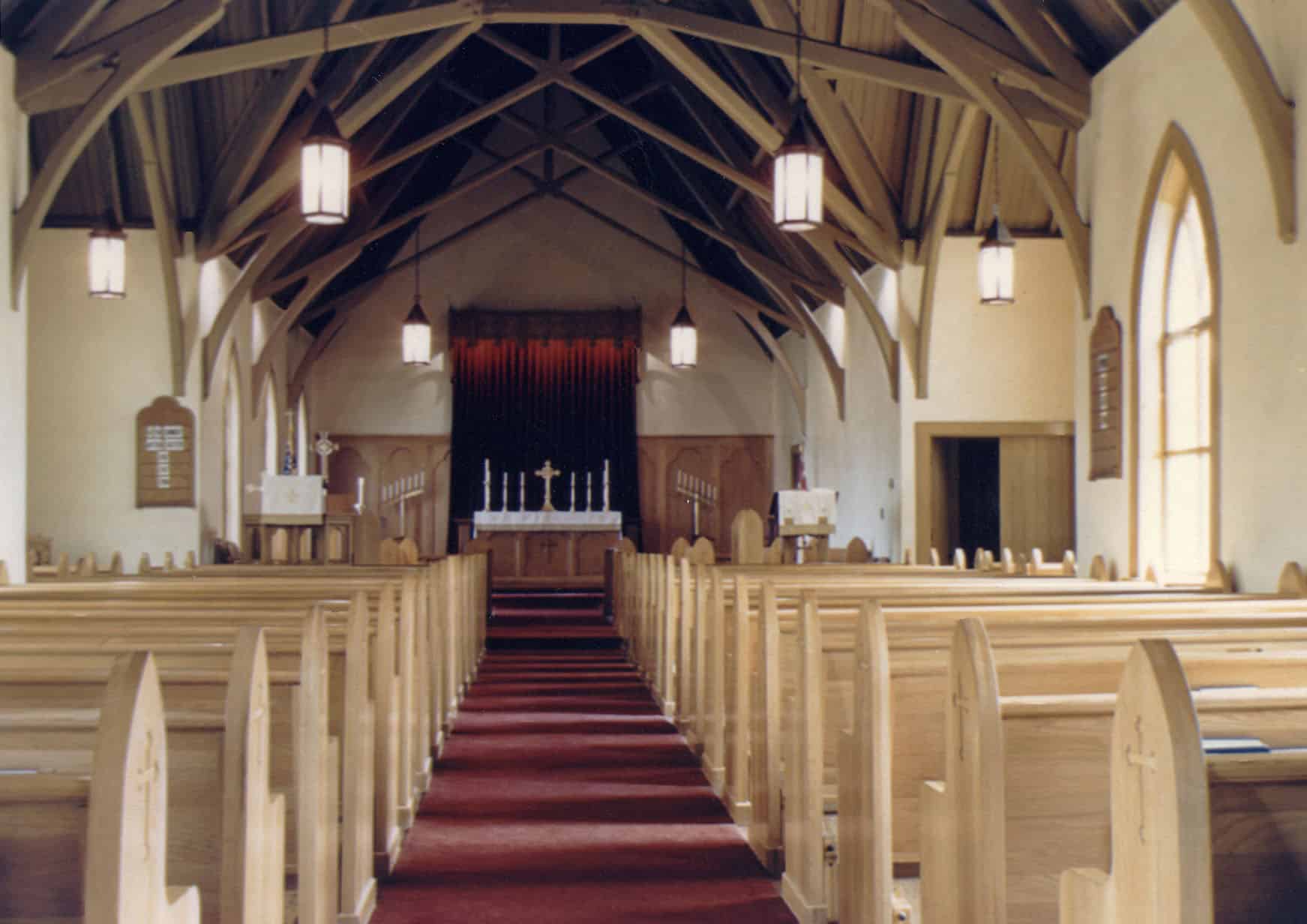 Clergy performing Eucharist at The Episcopal Church of the Good Samaritan.